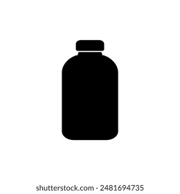 Bottle icon logo design. bottle sign and symbol