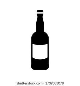 bottle icon or logo isolated sign symbol vector illustration - high quality black style vector icons
