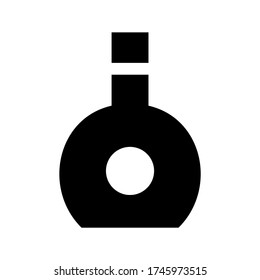 bottle icon or logo isolated sign symbol vector illustration - high quality black style vector icons
