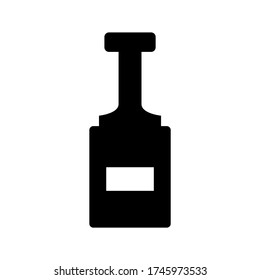 bottle icon or logo isolated sign symbol vector illustration - high quality black style vector icons
