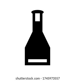 bottle icon or logo isolated sign symbol vector illustration - high quality black style vector icons
