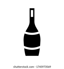 bottle icon or logo isolated sign symbol vector illustration - high quality black style vector icons
