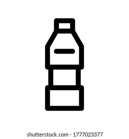 bottle icon or logo isolated sign symbol vector illustration - high quality black style vector icons
