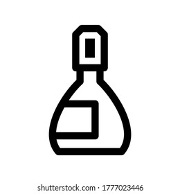 icono de botella o logotipo símbolo de signo aislado ilustración vector ilustración de alta calidad estilo negro iconos vectoriales
