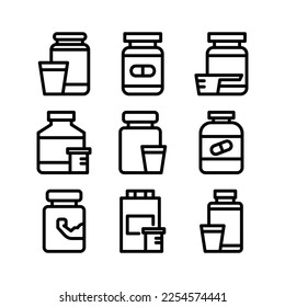 bottle icon or logo isolated sign symbol vector illustration - high quality black style vector icons