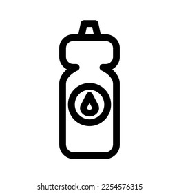 bottle icon or logo isolated sign symbol vector illustration - high quality black style vector icons