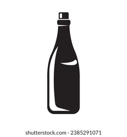 bottle icon logo vector design template