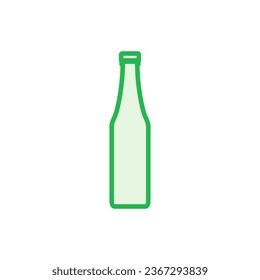 Bottle icon set. bottle vector icon