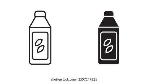 Bottle Icon set. vector illustration set