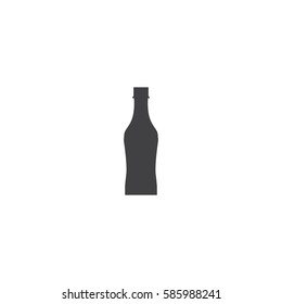 bottle icon. sign design