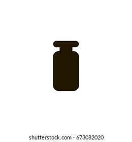 bottle icon. sign design