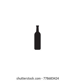 bottle icon. sign design