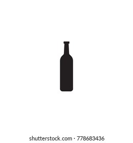 bottle icon. sign design