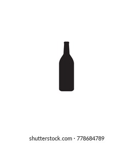 bottle icon. sign design