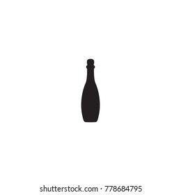 bottle icon. sign design