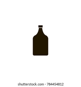 bottle icon. sign design