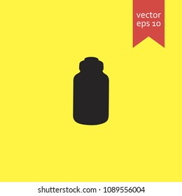 bottle. bottle icon. sign design. Vector EPS 10