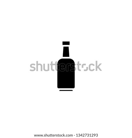 bottle. bottle icon. sign design. Vector.