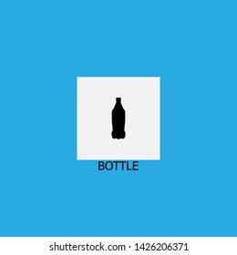 bottle icon sign signifier vector