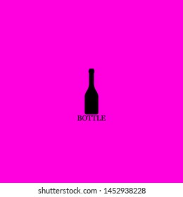 bottle icon sign signifier vector
