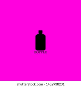 bottle icon sign signifier vector