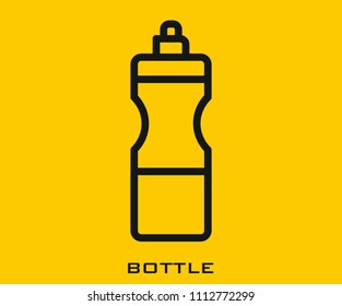 Bottle icon signs