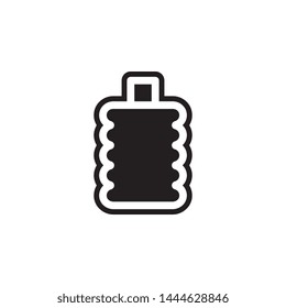 bottle icon. Simple glyph, flat vector of Glass drink icons for UI and UX, website or mobile application