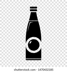 Bottle icon. Simple illustration of bottle vector icon for web