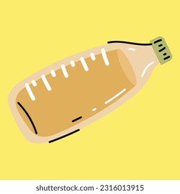 símbolo de icono de botella ilustración vectorial cimonyet