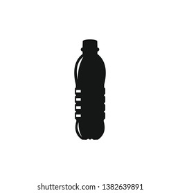 bottle icon in trendy flat design