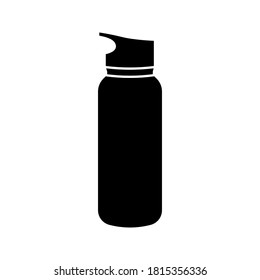 bottle icon in trendy flat design. vector illustration