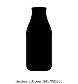 bottle icon in trendy flat design  bottle sign