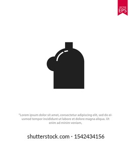 Bottle icon in trendy flat style isolated on white background. Vector illustration