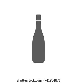 Bottle icon in trendy flat style isolated on white background. Symbol for your web site design, logo, app, UI. Vector illustration, EPS