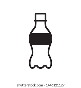 Bottle icon in trendy outline style design. Vector graphic illustration. Suitable for website design, logo, app, and ui. Editable vector stroke. EPS 10.