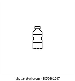 bottle icon vector