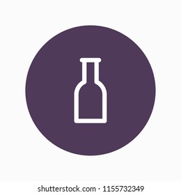 bottle icon vector