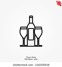 Bottle Icon vector