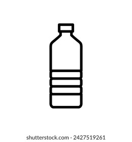 Bottle icon vector. bottle vector icon