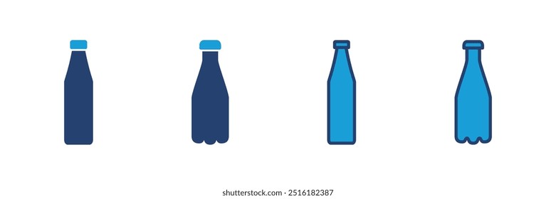 Bottle icon vector. bottle vector icon