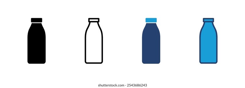 Bottle icon vector. bottle vector icon