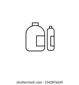 Bottle icon vector concept eps10