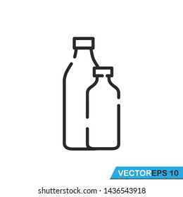 bottle icon vector design illustration