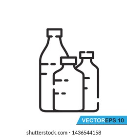 bottle icon vector design illustration