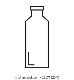 bottle icon vector design illustration