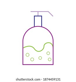 Bottle icon vector design illustration