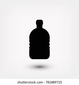 Bottle icon, Vector EPS 10 illustration style