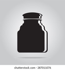 Bottle icon vector illustration