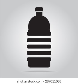 bottle icon vector illustration