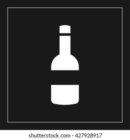 bottle icon. bottle vector illustration